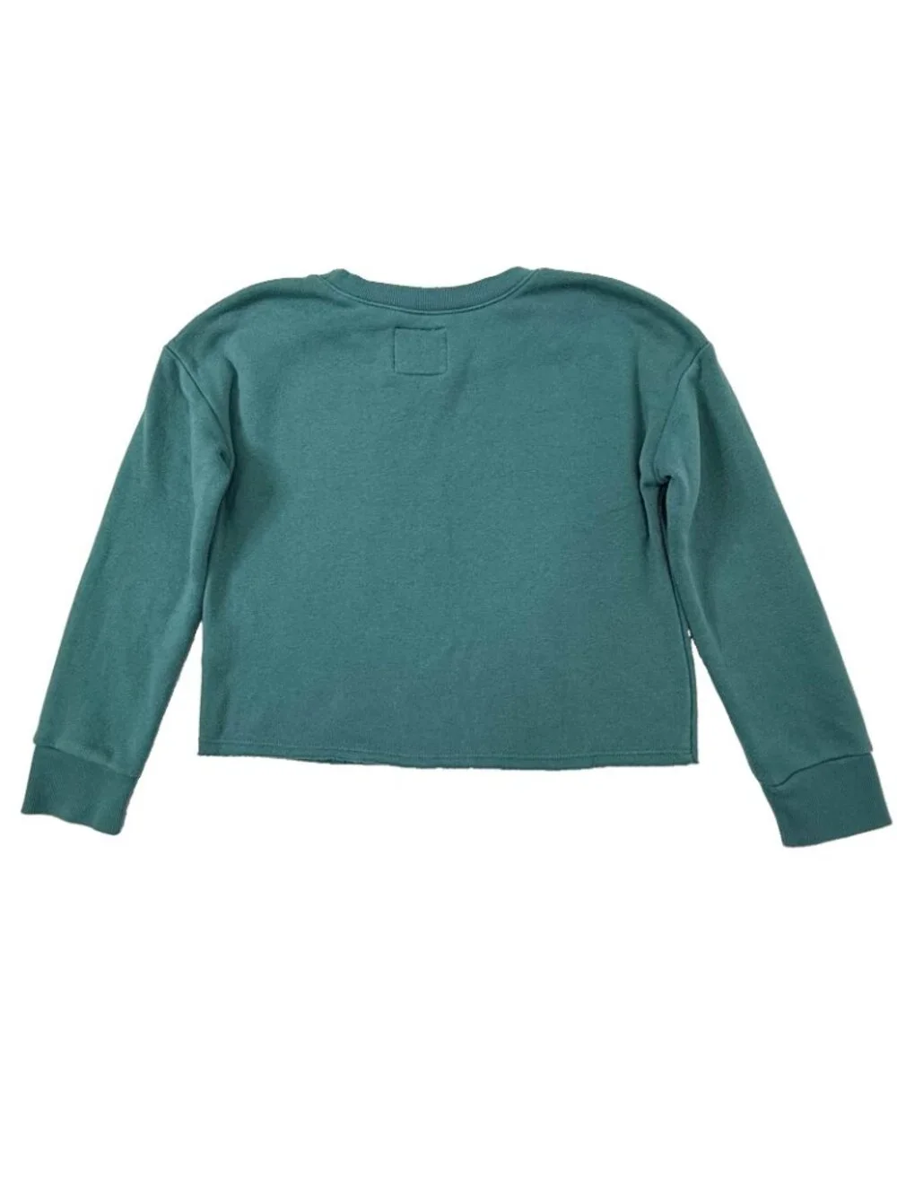 OshKosh B'gosh Long Sleeved Sweatshirt Top Girls size 8/8A Teal Green